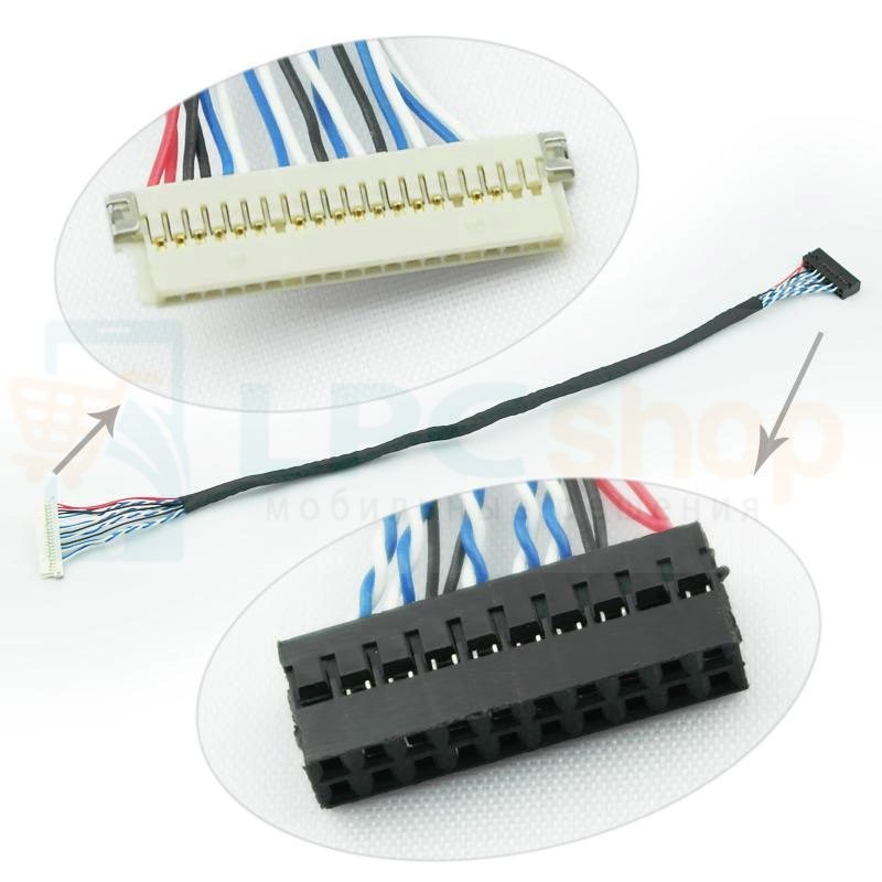 Распиновка lvds 20 pin