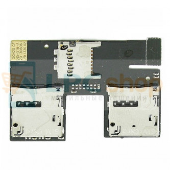 Шлейф SIM-Карты HTC Desire 500 Dual и на разъем MicroSD 51H20565