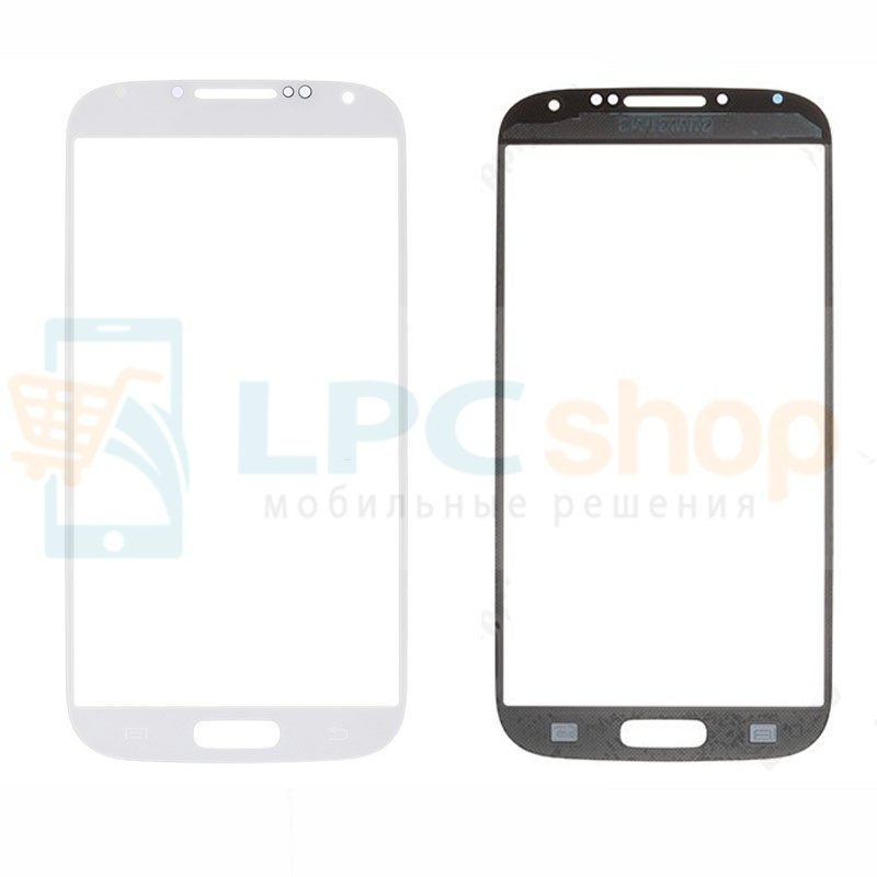 Стекло (для замены / переклейки) Samsung Galaxy S4 I9500 / i9505 LTE Белое