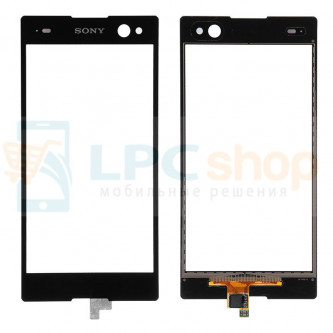 Тачскрин (сенсор) для Sony Xperia C3 D2533 / C3 Dual Черный