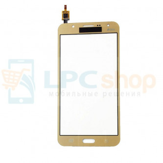 Тачскрин (сенсор) для Samsung Galaxy J7 J700F Золото