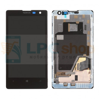 Дисплей для Nokia Lumia 1020 (RM-875 / RM-877 / RM-887) модуль Черный