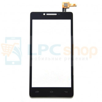 Тачскрин (сенсор) для Prestigio MultiPhone 5500 DUO Черный