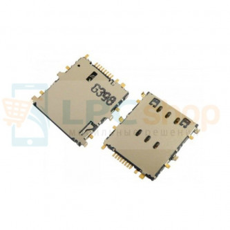 Коннектор SIM-Карты Samsung Galaxy Tab 3 10.1 P5200 / P5220 / T111 / T311 / T325 / T331 / T531 / T561 / T705