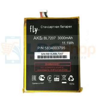 Аккумулятор для Fly BL7207 ( IQ4511/Tornado One ) без упаковки