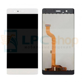 Дисплей для Huawei P9 в сборе с тачскрином Белый