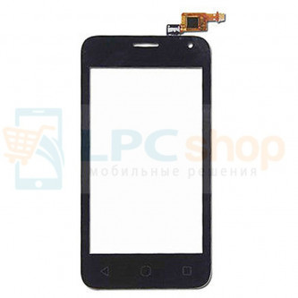 Тачскрин (сенсор) для Alcatel OT-4024D (Pixi First) Черный