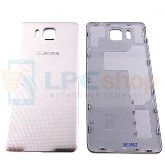 Крышка(задняя) Samsung Galaxy Alpha G850F Белый