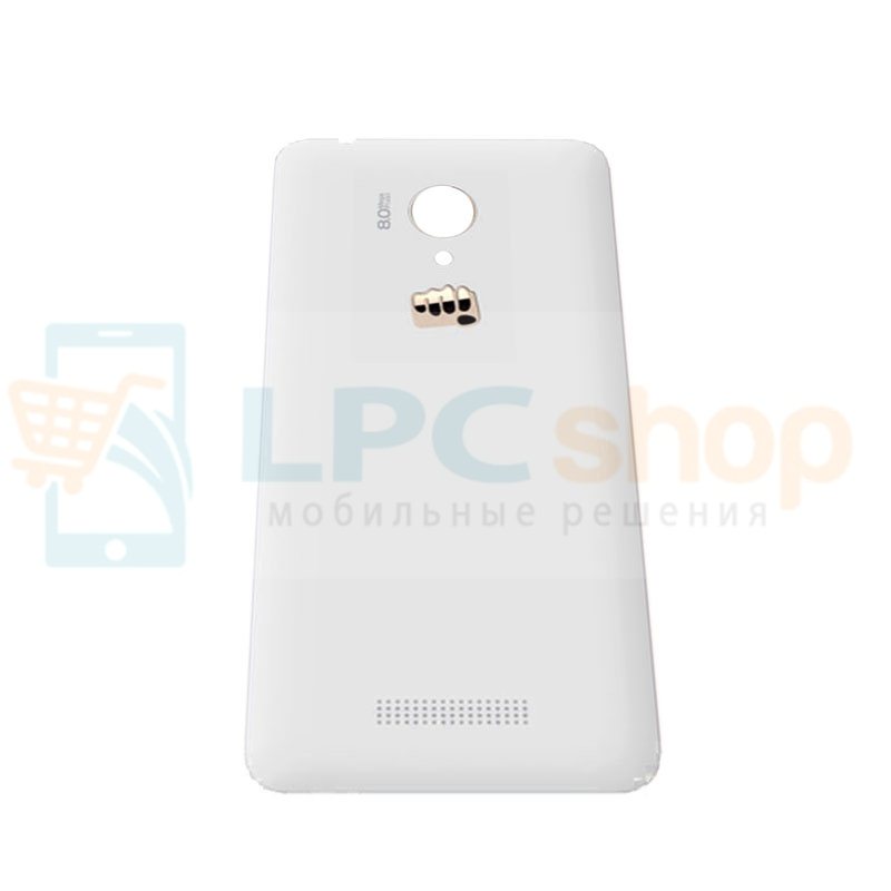 Крышка(задняя) Micromax Q380 Canvas Spark Белая