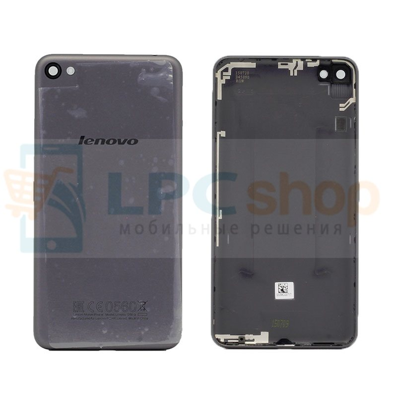 Крышка(задняя) Lenovo S60 Серая + кнопки и линза камеры