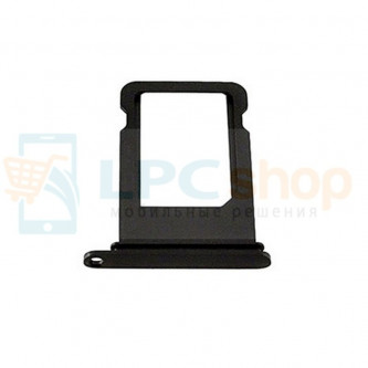 Контейнер SIM Iphone 7 Черный Оникс