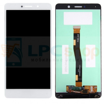 Дисплей для Huawei Honor 6X в сборе с тачскрином Белый