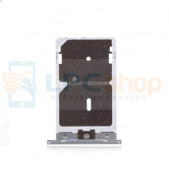 Лоток сим карты и карты памяти Xiaomi Redmi Note 3 Темно-Серый