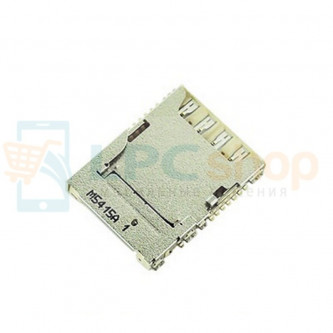 Коннектор SIM-Карты+MicroSD Samsung N9000 / N9005 / i9200 / G7102 / G900F / G355H / G360H / G530H / i9300I / N7505 / J100 / G750