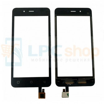 Тачскрин (сенсор) для Micromax Q380 Canvas Spark Черный