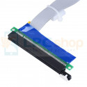 Райзер для видеокарт PCI-E 1x to 16x 20 см с дополнительным питанием IDE 4pin