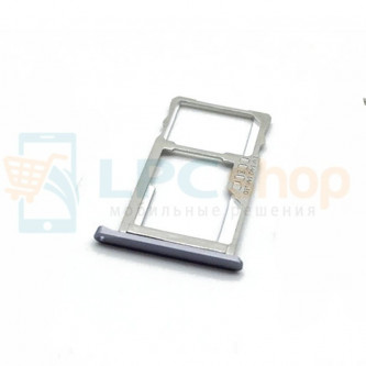 Лоток SIM Meizu M3s mini Серый