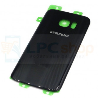 Крышка(задняя) Samsung Galaxy S7 G930F Чёрная