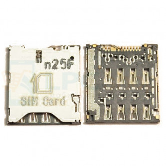 Коннектор SIM Alcatel OT-6012D / OT-6036Y / OT-6037Y / OT-6040D / OT-6050Y / POP C9 7047D / OT-7050Y