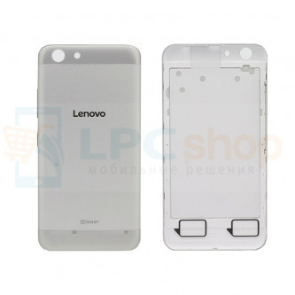 Крышка(задняя) Lenovo Vibe K5 / K5 Plus Серебро