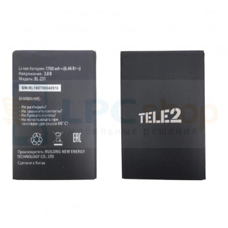 Аккумулятор для Tele2 BL-231 ( Midi )