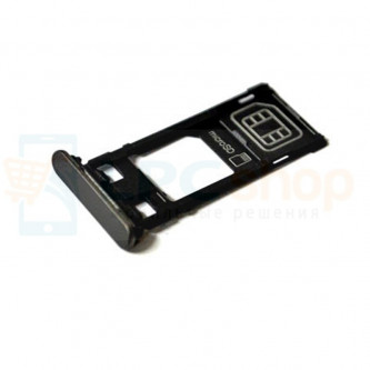 Контейнер SIM Sony F5321 (X Compact) Черный
