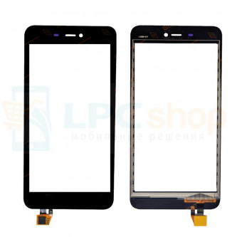 Тачскрин (сенсор) для Micromax Q385 Canvas Spark 3 Черный
