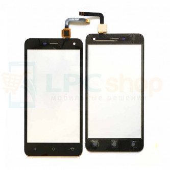 Тачскрин (сенсор) для Micromax Q341 Bolt Черный