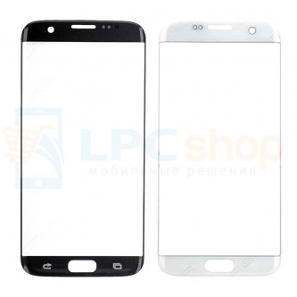 Стекло (для переклейки) Samsung Galaxy S7 Edge G935F Белое