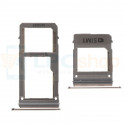 Контейнер сим карты и карты памяти Samsung A5 (2017) A520FD / A7 (2017) A720FD Dual Золотой (Gold) (2 сим карты) (комплект из 2ш
