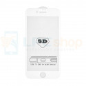 5D Бронестекло (защитное стекло) для Iphone 6 Plus / Iphone 6S Plus (полное покрытие 5D) 0,3мм Белое