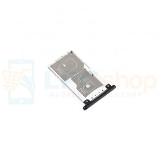 Контейнер сим карты и карты памяти Asus Zenfone 3 ZE552KL (ASUS_Z012DE) Черный