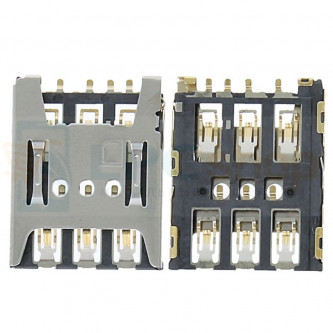 Коннектор SIM-Карты Alcatel A5 LED OT-5085D / 5805Y