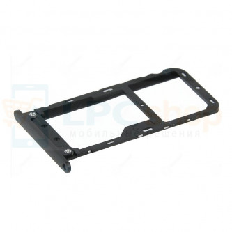 Лоток сим карты и карты памяти Xiaomi Redmi 5 Plus Черный