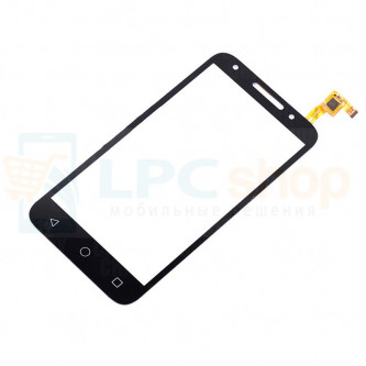 Тачскрин (сенсор) для Alcatel U5 OT-5044 Черный
