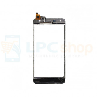 Тачскрин (сенсор) для Fly FS528 (Memory Plus) Черный