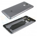 Задняя крышка Huawei Y7 2017 Prime (TRT-L21A) Серая + линза камеры + кнопки (Версия с отпечатком пальца)