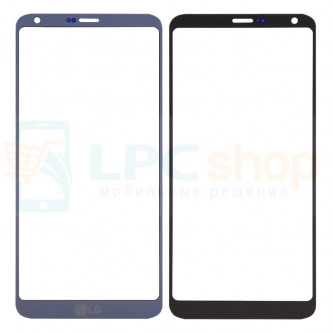 Стекло LG G6 H870DS Синее (для Platinum)