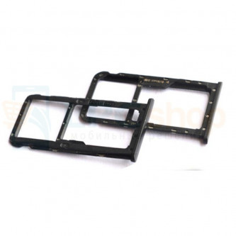 Лоток сим карты и карты памяти Huawei Nova 2i Черный