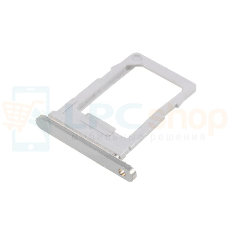 Лоток сим карты (sim2) LG Q6a M700 Серебро (Silver)