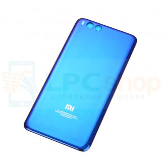 Крышка(задняя) Xiaomi Mi Note 3 Синия  (платсик, глянцевая)