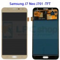 Дисплей Samsung J7 Neo J701F в сборе с тачскрином Золото - (TFT матрица)