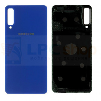 Крышка(задняя) Samsung A7 2018 A750F Синий