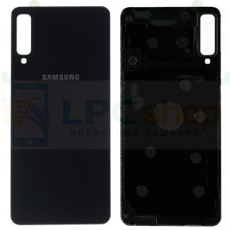 Крышка(задняя) Samsung A7 2018 A750F Черный