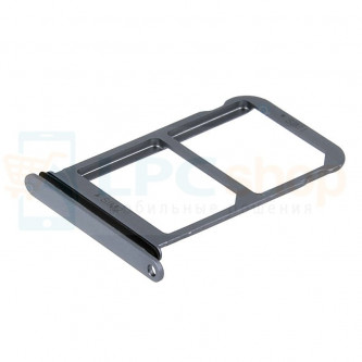 Контейнер сим карты и карты памяти Huawei P20 Синий (midnight blue)