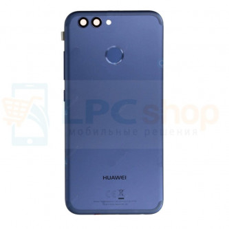 Корпус Huawei Nova 2 Синий + отпечаток пальца