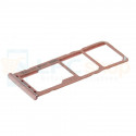 Лоток сим карты и карты памяти Samsung A7 (2018) A750FD Розовое Золото
