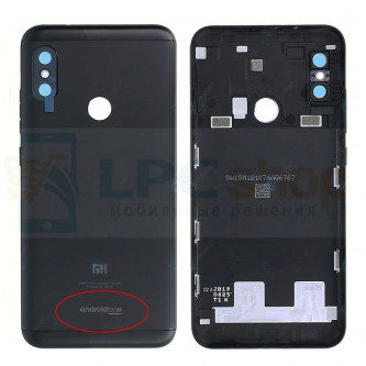 Крышка(задняя) Xiaomi Redmi Mi A2 Lite (android one) Черный