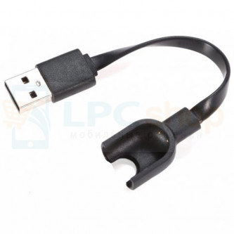 Кабель USB для Xiaomi Mi Band 2 Черный