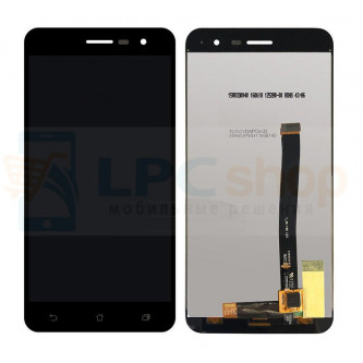 Дисплей для Asus ZenFone 3 (ZE520KL) в сборе с тачскрином Черный